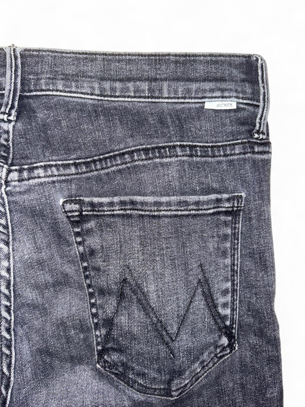 MOTHER Denim "The Stunner Ankle Fray" jeans Size 30 - Picture 6 of 8